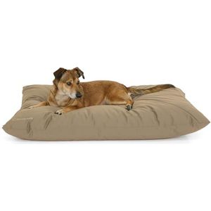 Doctor Bark Country Hondenkussen voor grote honden, wasbaar, zacht hondenbed, ligkussen, behaaglijk, onderhoudsvriendelijk, GreenLabel (countrykussen, XL, goudbruin)