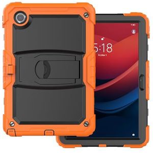 Tablet PC-hoes Kinderhoes compatibel met Lenovo Tab M11 TB-330FU/Lenovo Xiaoxin Pad 2024 TB-331FC, drie-in-één onbreekbare schaal, valbestendig, stofdicht, schokbestendig W-beugel+schouderriem Bescher