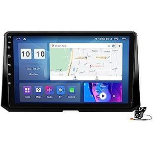 Android 14 Auto Stereo Radio voor Corolla auris 2018-2019 GPS Navigatie 9In Touchscreen MP5 Media Player Video Ontvanger Ondersteuning Wifi 4G DSP Carplay,M600s