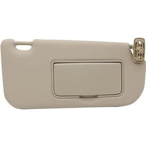 Zonneschermen Rechter Zonneklep Zonneklep Zonneklep Zonneklep Schaduwbord Met Spiegel Voor KIA Voor Sportage KM 2004-2009 Zonnescherm(Right beige)