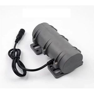 Trillingsmotor, R3650 DC 12V24V Kleine vibratiemotor Snelheidsregeling Alarmsysteem Massagetafel Stoelapparatuur, voor mechanische apparatuur(Motor and transforme,12V)