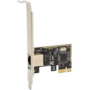 PCIE Ethernet-adapter, 12 Cm Beugel PCIE Gigabit Netwerkkaart voor Computer