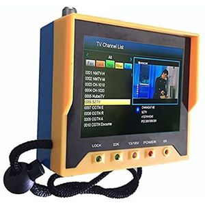 KPT-356H 3,5 inch handbediende TFT LCD multifunctionele (DVB-S/S2) digitale satellietzoeker 6933 V8 zoeker2 Satellietdetector voor tv-ontvanger