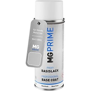 MG PRIME Motorfiets verf Spuitbus voor Honda Motorrad NH110MU Magnum Silver Metallic Base coat spuitbus 400ml