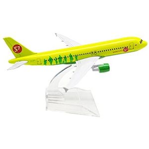 Voorgebouwd Modelvliegtuig Geschikt Voor Air S7 Airlines Airbus A320 1 400 Simulatie Legering Model Vliegtuig Vliegtuigen Eindproduct Vliegmodel Bouwpakket