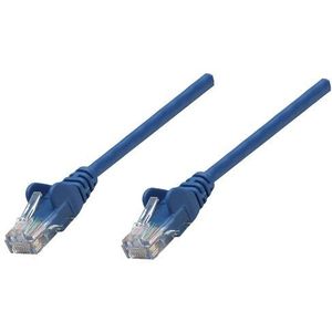 Intellinet 338400 netwerkkabel Cat5e U/UTP CCA Cat5e compatibel RJ45-stekker op RJ45-stekker, 1,5m blauw
