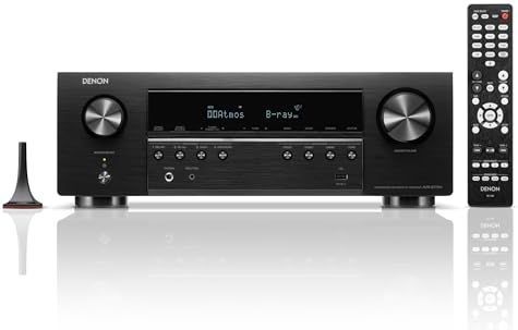 Denon - Home Cinema Set - Zwart - 7-Kanaals Versterker - Dolby Atmos