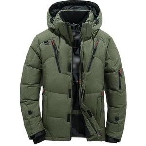 Heren Winter Winddicht En Warm Reiskampeerjack Verdikt Blauw Donsjack Soft Shell Tactische Stijl Jas