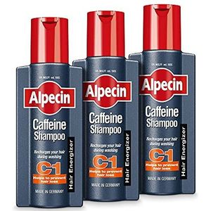 Alpecin Cafeïne Haarshampoo 250 ml (Pack Van 3)