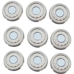 SH90/62 vervangende scheerkop, past op S9090 S9151 S9321, duurzaam en eenvoudig te installeren (9 stuks)