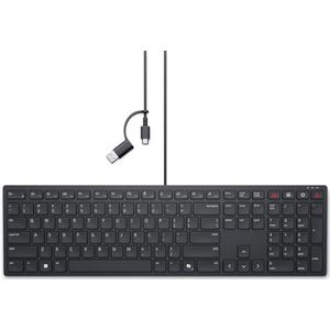 Dell Bedraad samenwerkingstoetsenbord - KB525C - UK (QWERTY)