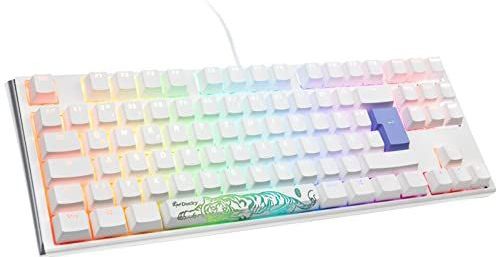 Ducky - One 3 Classic Toetsenbord - Wit - PBT-Kunststof - RGB LED