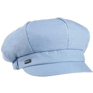 Lipodo Classic Newsboy Pet Dames - Made in Italy baker boy cap visor muts met klep voor Lente/Zomer - One Size lichtblauw
