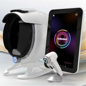 15,6-inch scherm AI-huidanalysator, 36 MP intelligent huidanalyseapparaat voor evaluatie van de huidconditie, 8 spectrale analyse + 15 indicatoren, 3 rapportmodi + 2 huidtestmodi