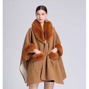 Rolstoel - Gebreide Mantel Poncho - Vrouwen - Oversize - Warm en Comfortabel