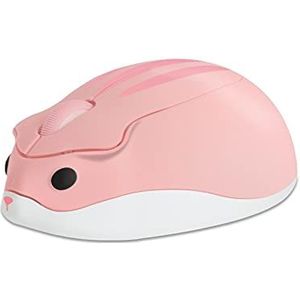 CHNNO1 2.4G draadloze muis USB optische schattige hamster cartoon computer muis mini ergonomische 3D PC office laptop desktop gift kinderen roze