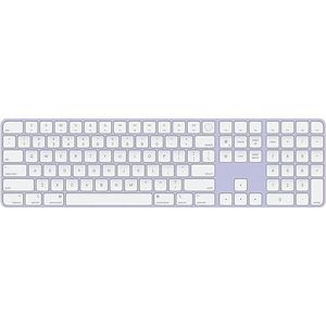 Apple Magic Keyboard met Touch ID and Numeric Keypad (A2520) (QWERTY Italian) Paars (Refurbished)