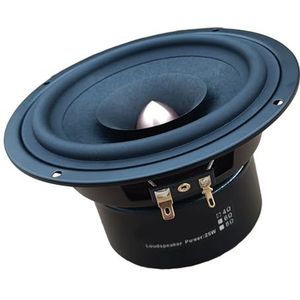 Wdbild 5.25 ""Midrange Luidspreker 25 W 4Ohm Woofers Voor Meeslepende Muziek Prestaties 4Ohm Impedanties HiFi Geluid Midrange