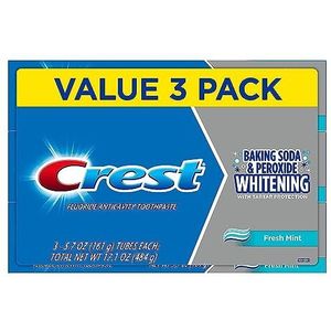 Crest - Tandpasta - 3 stuks van elk 5,7 buisjes - Bescherming tegen Gaatjes en Tandsteen