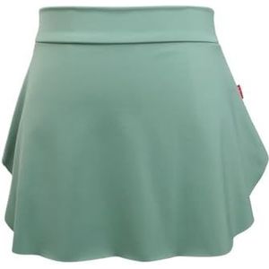 UBOHUZ 2 Stuks Volwassen Side Split Ballet Rokken voor Vrouwen Meisjes Korte Ballerina Dance Wear Jurk voor Vrouwen, Groen, Height 175-180cm