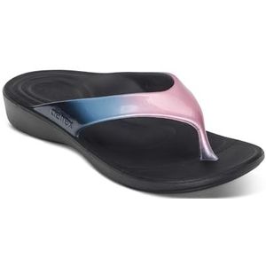 Aetrex Maui inlegzolen voor dames, Metallic Pink Ombre, 40 EU