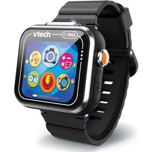 VTech - Kidizoom Smartwatch Max - Zwart - Smartwatch voor Kinderen