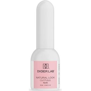 Didier Lab - Gel Polish Natural Look No10 - Professionele Manicure en Pedicure producten - Semi-Transparante Textuur - Jelly Effectlak - Geschikt voor beginners - UV Lamp