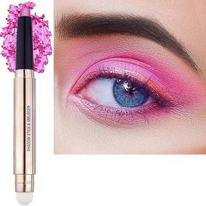 Twlbxmg Crème Oogschaduw Zachte Glans Roze Kleur Hypoallergeen Waterdicht Langdurige Markeerstift Multidimensionale Look Roze Glans #13 1pc