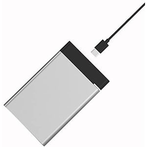 Metalen Hdd Externe Harde Schijf 2tb/500gb/320gb/120gb, 2,5 inch Usb 3.0 Draagbare Backup Opslag, Geschikt voor Desktop Pc, Laptop, Ps4, Xbox One, Smart Tv (Grijs, 160GB)