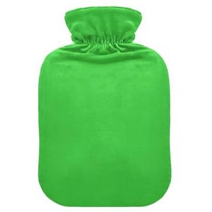 Ivy Green warmwaterkruiken met zachte deksel voeten en bedwarmer warmwaterzak voor warm en koud kompres, 2 liter