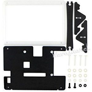 Waveshare Bicolor(White&Black) Bracket Case for 5inch HDMI LCD Combines The Touch Screen LCD and Pi into an All-in-one Device