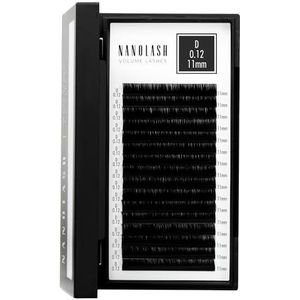 Nanolash - Wimpers voor Wimperextensions - 0.12 D - 11mm - Lichtgewicht en Flexibel