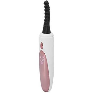 Elektrische wimperkruller, veilige milieuvriendelijke anti-brandwonden verwarmde wimperkruller voor thuisreizen voor cosmeticawinkel(wit)