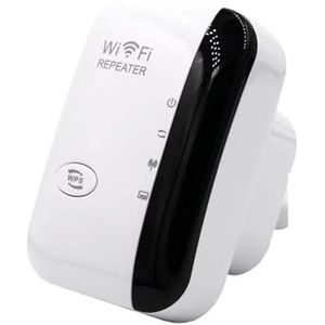 300Mbps Draadloze WiFi Repeater 2.4G Router Wifi Range Extender Wi-Fi Signaalversterker 802.11N Booster Repetidor Bredere dekking(White)