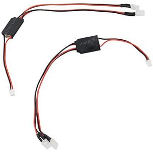 Barabesty 2 Stks Koplamp LED Licht voor HBX 16889 16889A 16890 16890A SG1601 SG1602 1/16 RC Upgrade Onderdelen