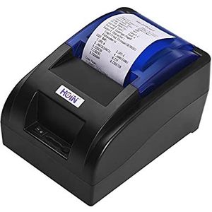 Draagbare 58 mm thermische bonprinter met BT & B-interface Hoge snelheid Bill Tiet Clear Printing compatibel met ESC/POS mmands Set for supermarkt, winkel, winkel Biness-ondersteuning voor