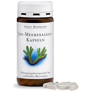 Sanct Bernhard Jodium-zeewier capsules met jodium 180 capsules