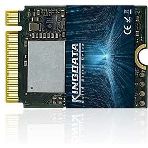 KINGDATA 1TB M.2 2230 SSD NVMe PCIe Gen 3.0X4 Interne Solid State Drive voor PS5, Steam Deck, Microsoft Surface, Ultrabook, laptop, desktop, GPD(M.2 2230 NVMe PCIe 3.0, 1 TB)