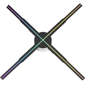 56CM 3D Hologram Projector Fan Wifi Reclame Logo Licht Led Sign Holografische Lamp Ondersteuning Meerdere Splicing Synchronisatie Eenvoudig video wijzigen