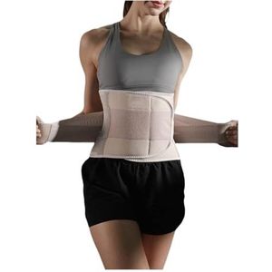 Rugcorrectie, Taille Trainer Riem Houding Correctie Onderrug Ondersteuning Ademende Lendensteun Rugondersteuning(Black,M)