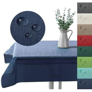 texpot Tafelkleed 160 x 220 cm, ovaal, grijs tuinkleed met texpot Tafelkleed 160 x 220 cm, ovaal, grijs tuinkleed met