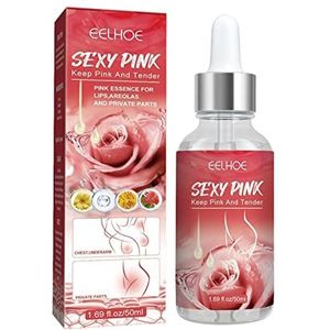 Roze essentie voor geslachtsdelen,Intieme zone Pink - Pink for Private Areas Huid Bleekmiddel Gevoelige plekken voor vrouwen Borst, geslachtsdelen, kruis en binnenkant van het Richolyn