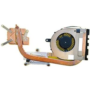 Laptop koelventilator & koellichaam Voor For DELL Inspiron 5555 Zwart