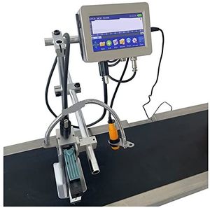 Draagbare Printer, 12.7mm 24 Talen Automatische Codering Machine Vervaldatum Printer Masker Printer Online Inkjet Printer Thermische Inkjet Printer