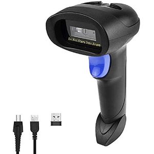 NetumScan Draadloze CCD Barcodescanner USB Automatische Barcodelezer Compatibel voor pc Computer MAC Windows-laptops NSL6