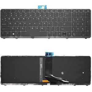 Russisch laptoptoetsenbord voor HP voor ZBOOK 15 G1 G2 17 HSTNN-C77C 733688-001(US Backligh No Mouse)