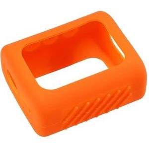 szutfidy Slagvaste Speaker Cover Siliconen Case voor Jbl Go3 Verbeterde Bescherming Impact Absorptie Krasbestendig Custom Fit Oranje
