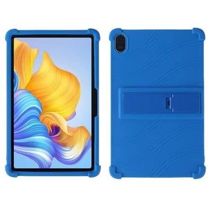 Tablet Case Geschikt for Huawei Honor Pad 8 12 ""HEY-W09 12inch Stand Tablet Cover Soft Silicon Case beschermende Shell(Blue)