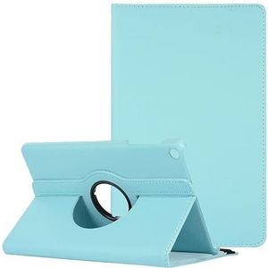 PU lederen tas geschikt for Samsung Galaxy Tab S6 10.5 S9 S7 S8 11 Cover Stand Tab S6 Lite 10.4 2024 P620 P610 P615 P613(Sky blue,TAB S8 11 inch)