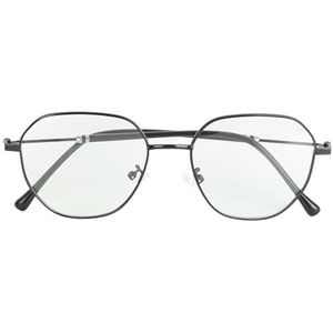 Prachtige Blocker-zonnebril Ouderenvriendelijke Anti-blauwe Glazen Frames Dynamische Verkleuringstechnologie (zwart kader)